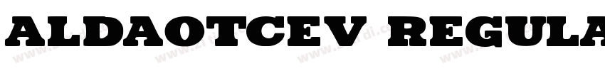 AldaOTCEV Regular字体转换